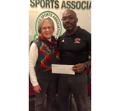 WRBA Receives Sponsored Cheque